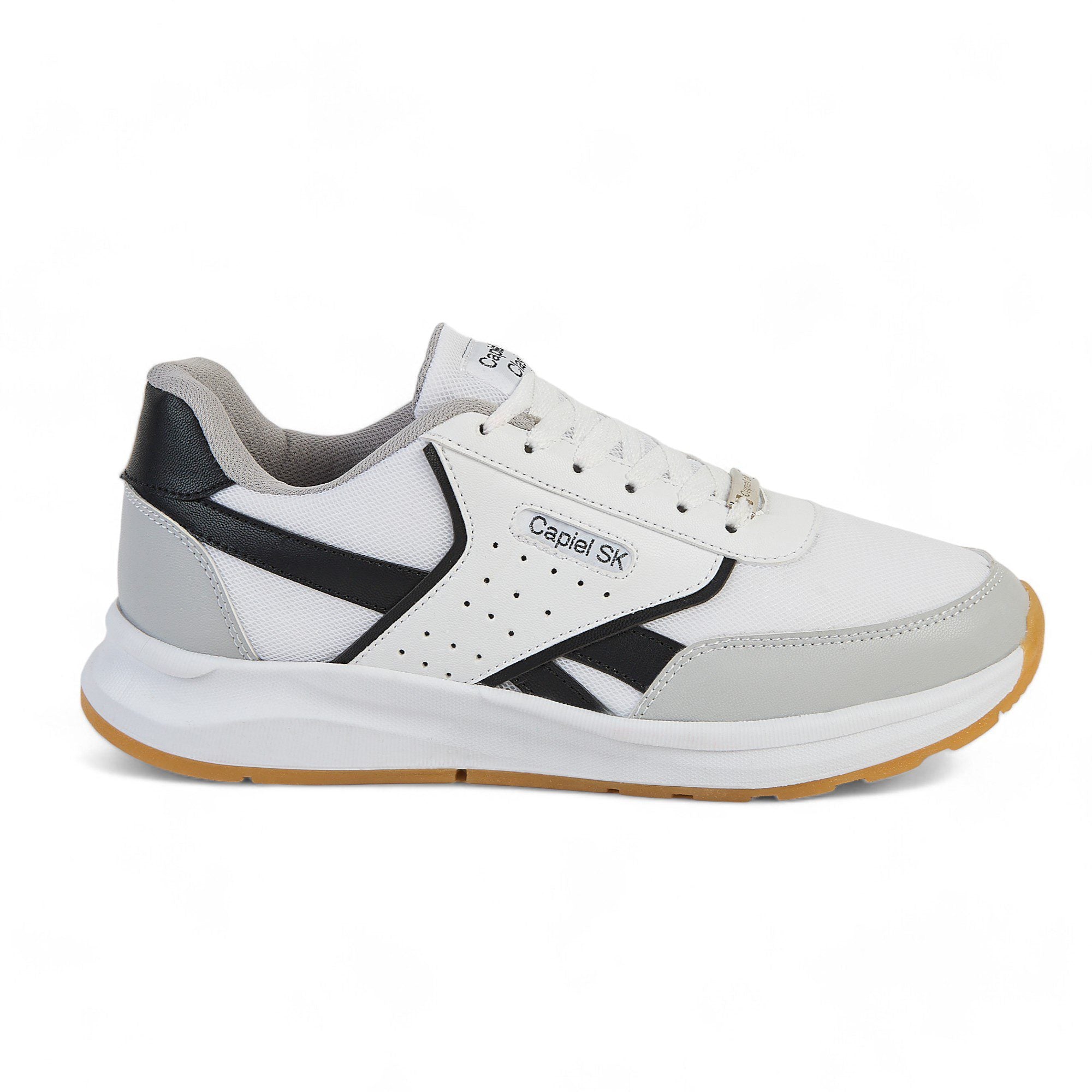Tenis deportivo - 47 Blanco / Negro / Gris