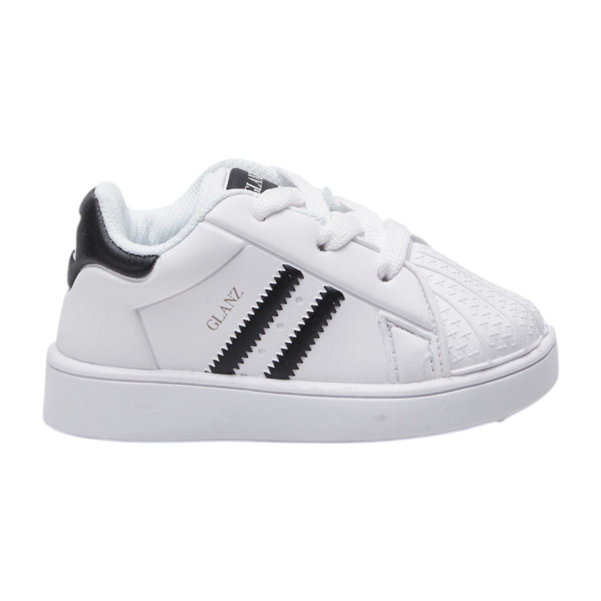 Tenis casual - BB-5405 Blanco / Negro