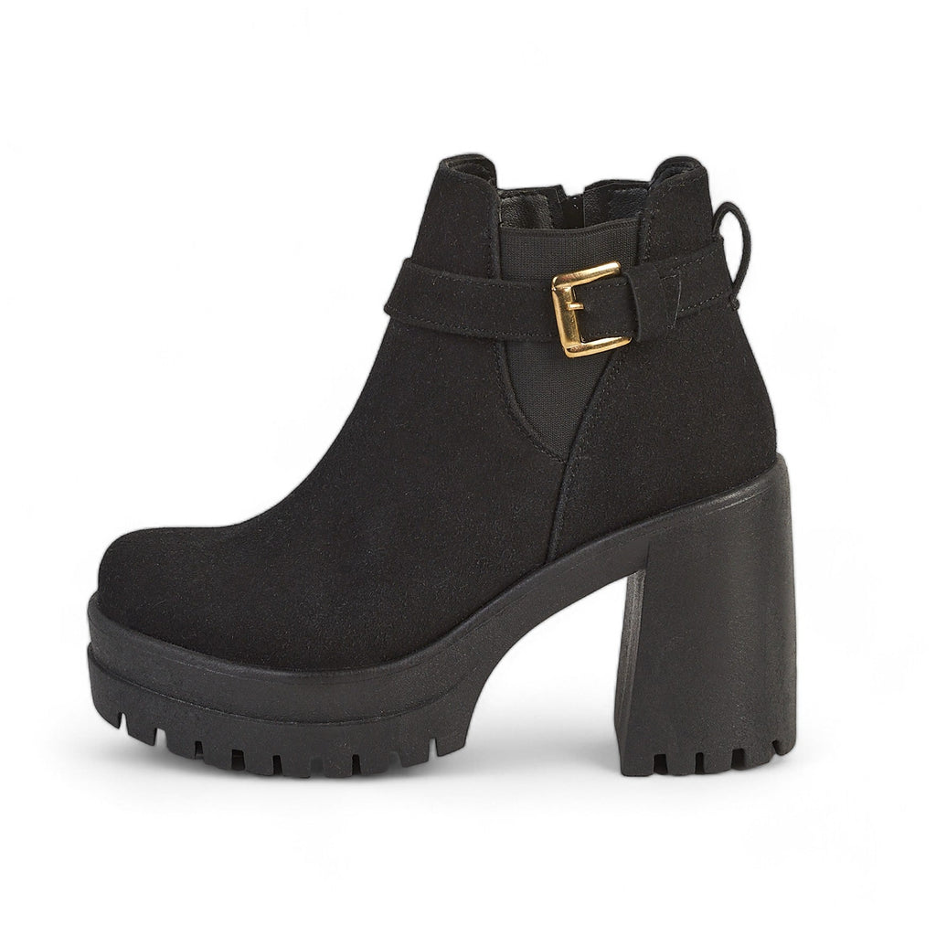 Botín alto - Modelo 24604 Negro