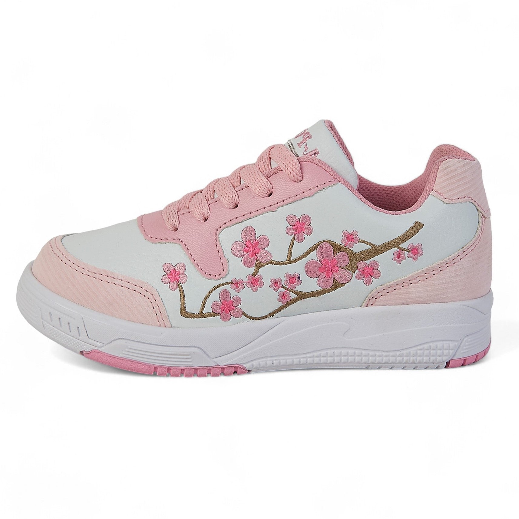 Tenis casual - 1031-C Blanco / Rosa