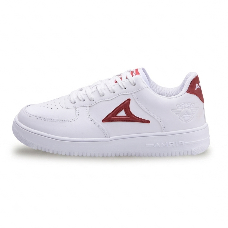 Tenis casual Pirma - 5002-1 Blanco / Rojo
