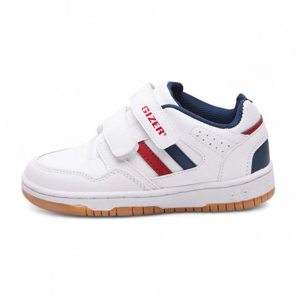 Tenis casual - 87 Blanco / Marino / Rojo