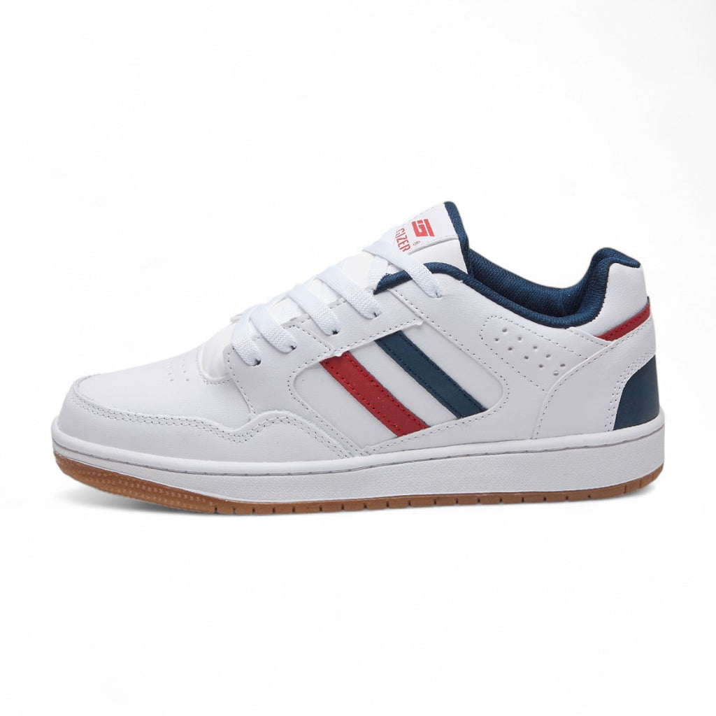 Tenis casual - 87-2 Blanco / Marino / Rojo