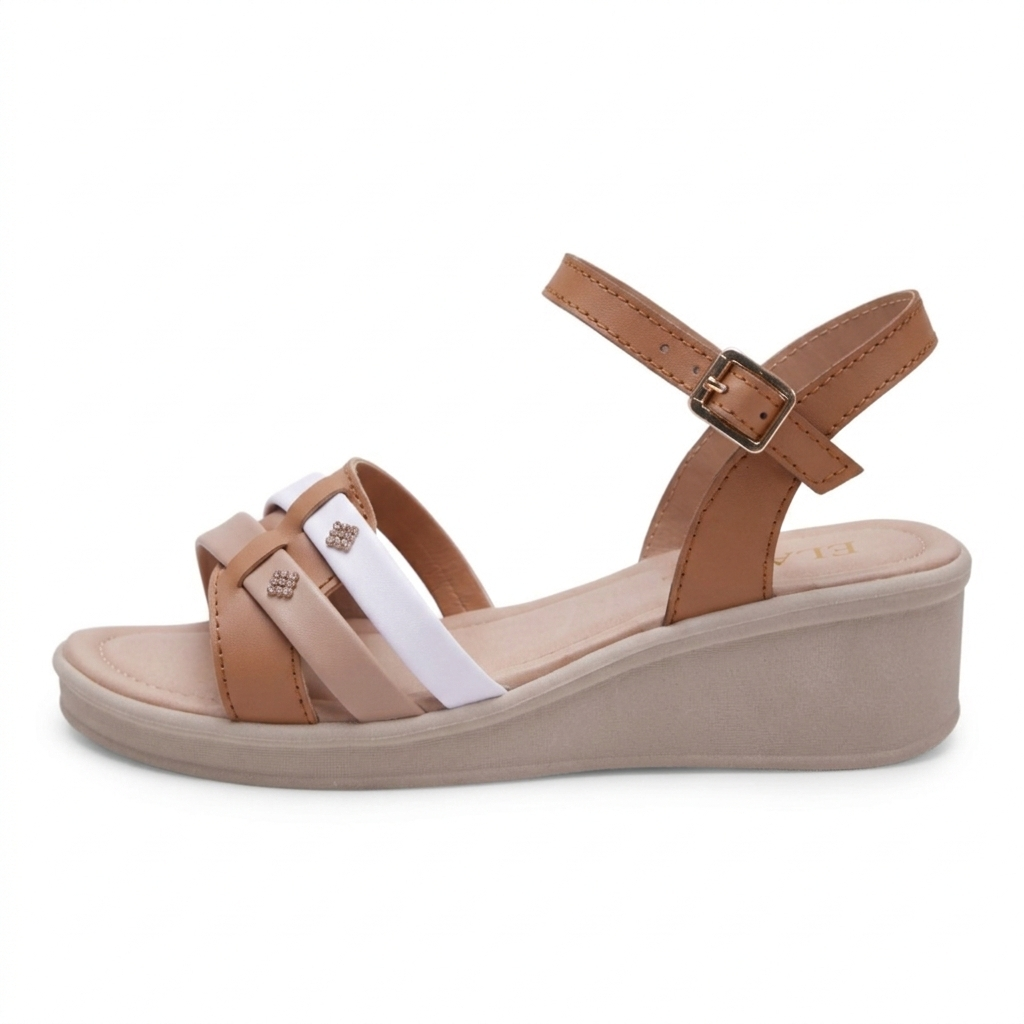 Huarache plataforma pequeña - 1304 Camel