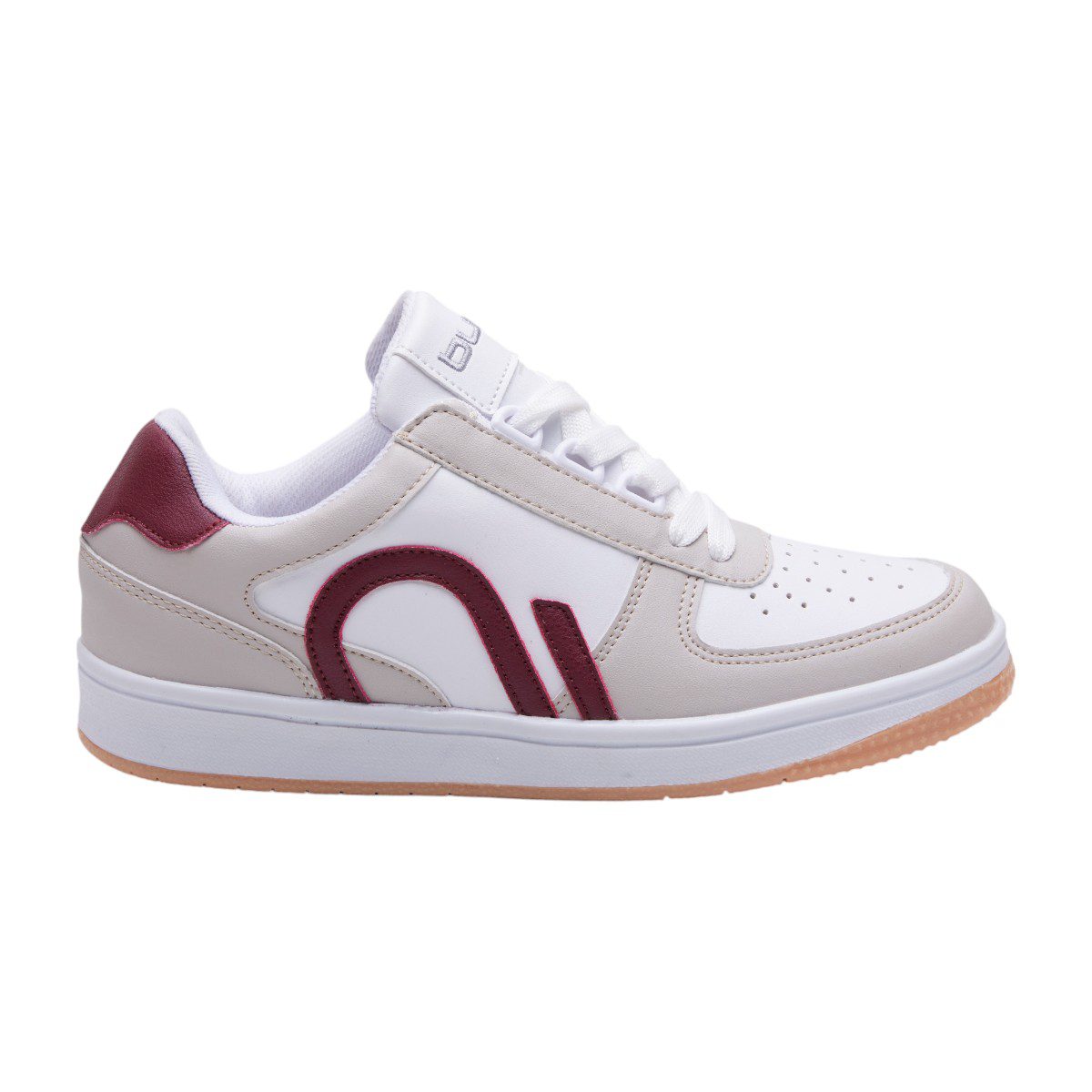 Tenis casual Bunt - 1061 Blanco / Latte / Vino