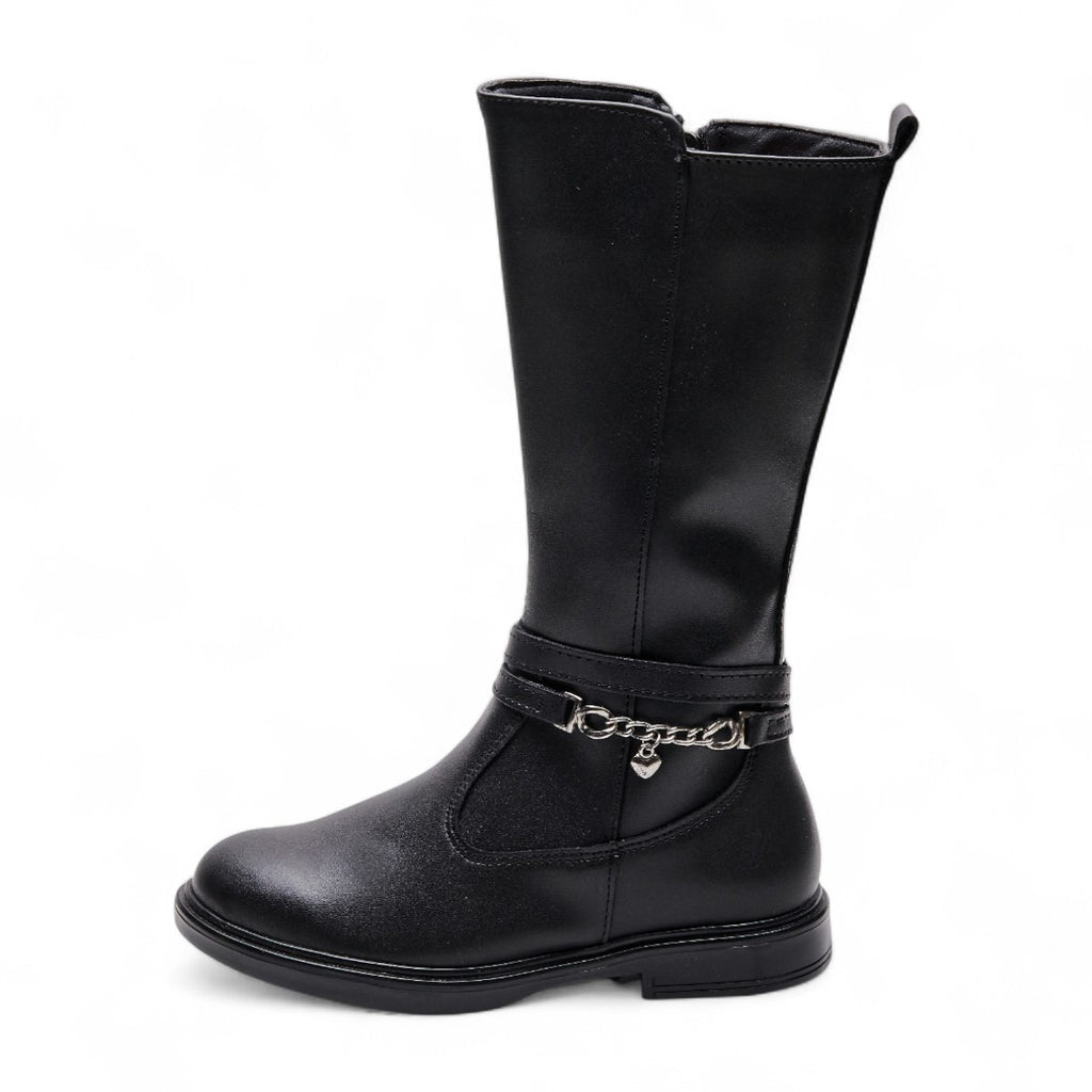 Bota larga Yuyin - Modelo 24550 Negro