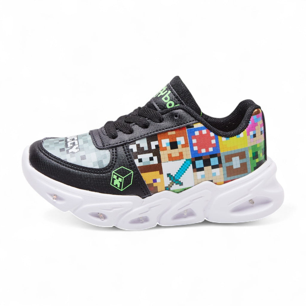 Tenis deportivo - 91688 Negro / Cubos