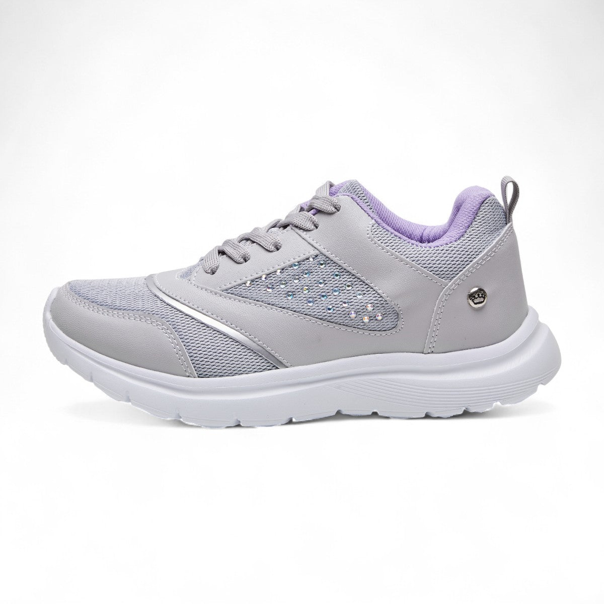 Tenis deportivo - 29 Gris / Lila