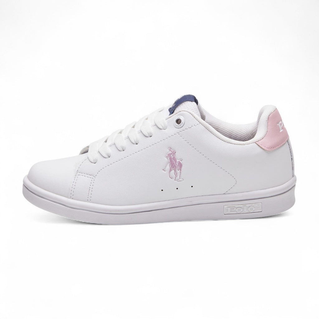 Tenis casual Polo - 4496 Blanco / Rosa