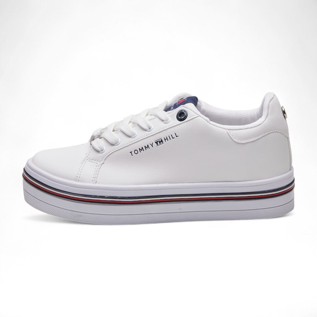 Tenis casual Tommy Hill - 4017 Blanco