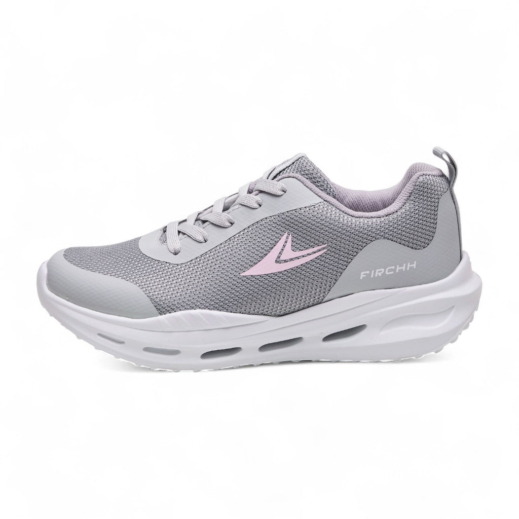 Tenis deportivo - R-96 Gris / Rosa