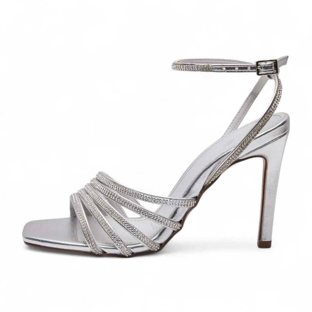 Zapatilla tacón medio Daniel García - 43-969 Plata