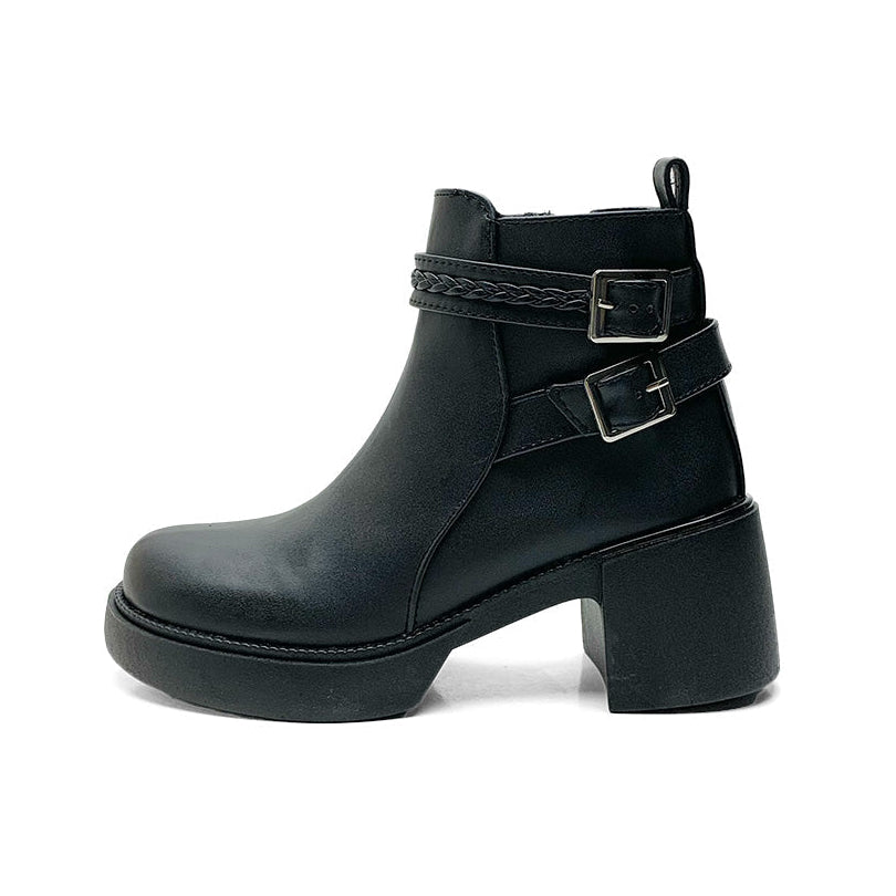 Botín alto Daniel García - 8013 Negro