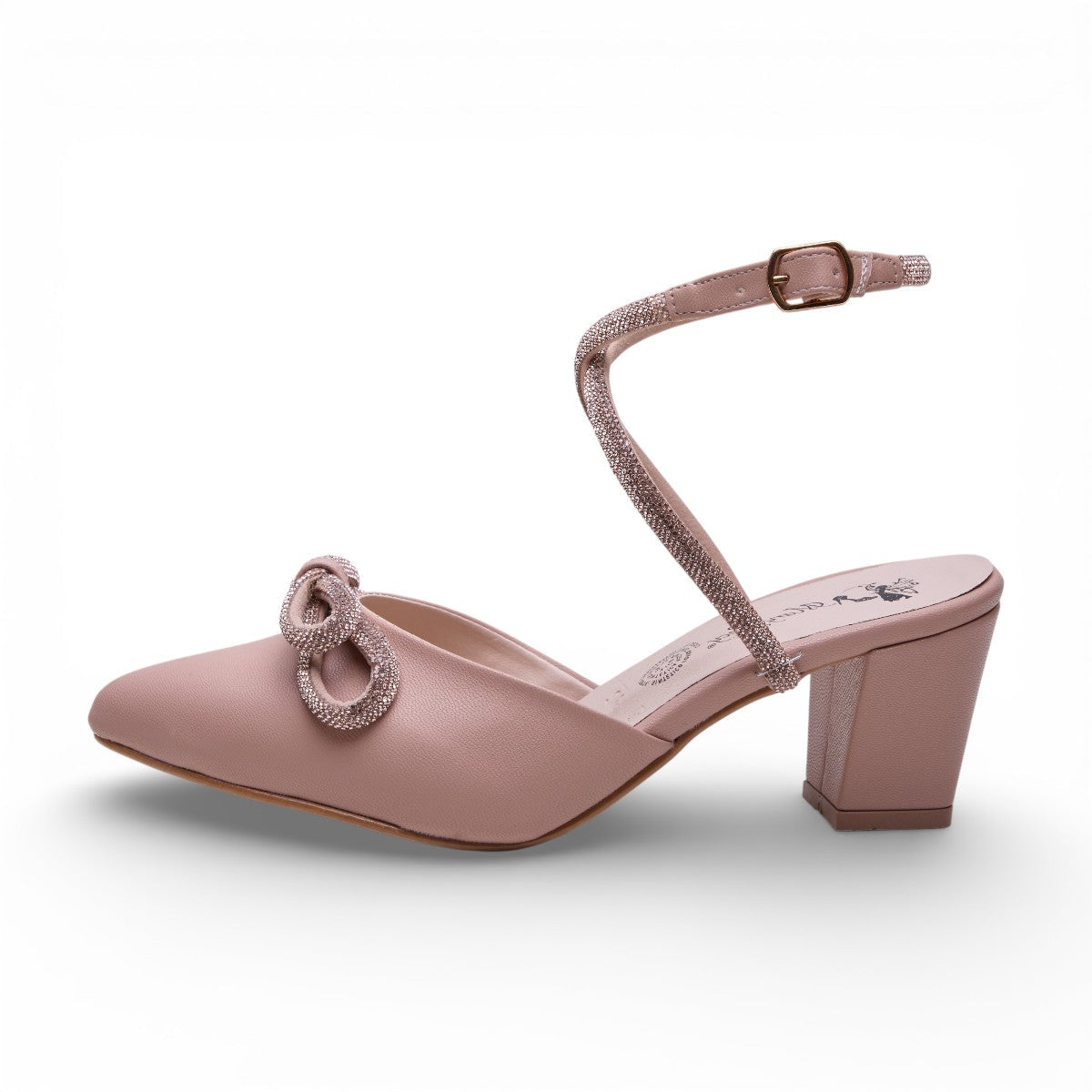 Zapatilla tacón bajo - 632 Maquillaje