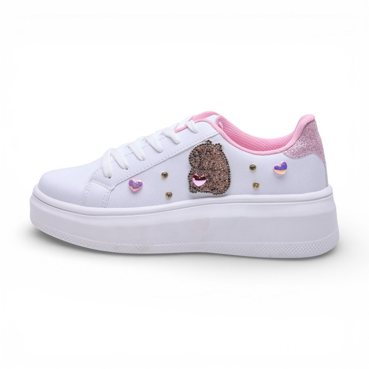 Tenis casual - 25 Blanco / Rosa