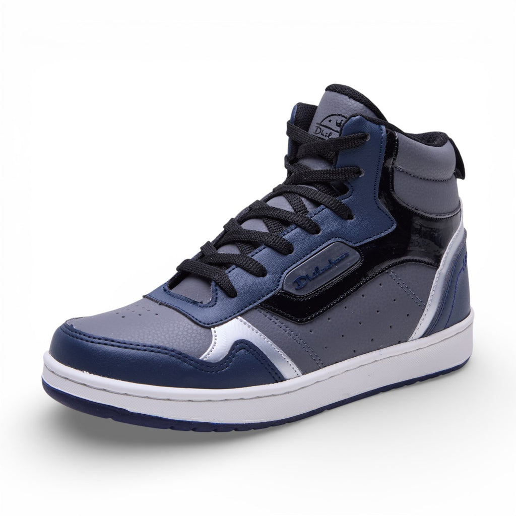 Tenis casual de bota - 951 Oxford / Marino / Plata