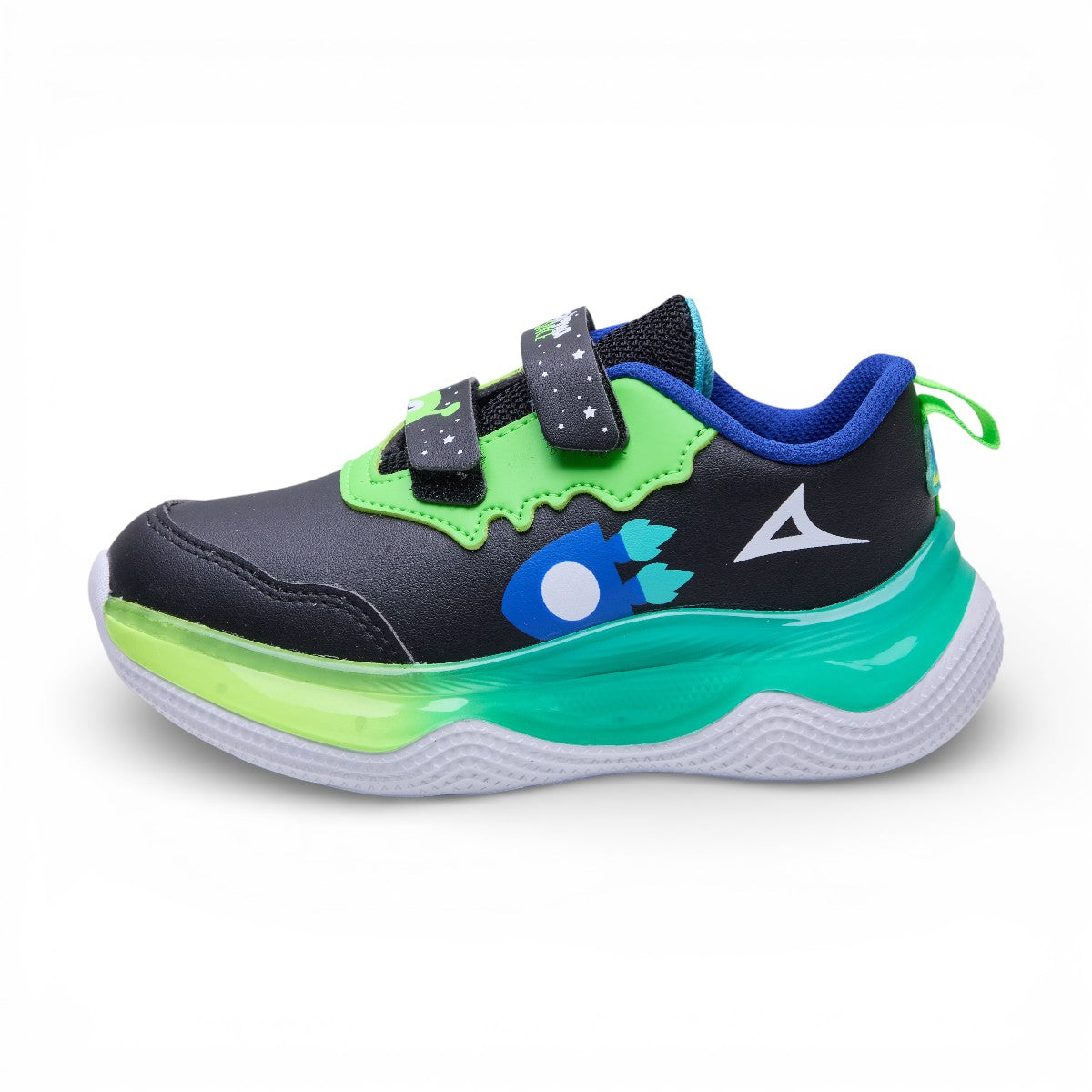 Tenis deportivo Pirma - 5080 Negro / Verde