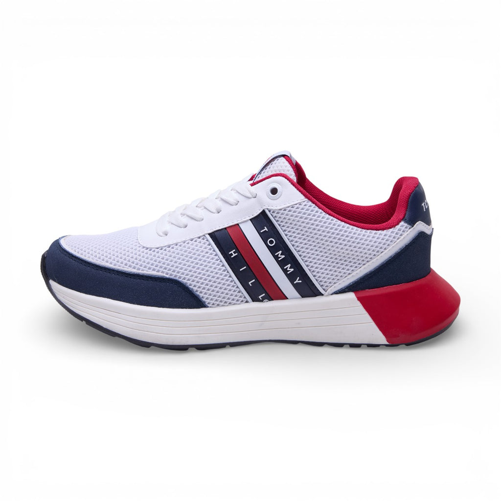 Tenis deportivo Tommy - 6431 Blanco / Rojo / Marino