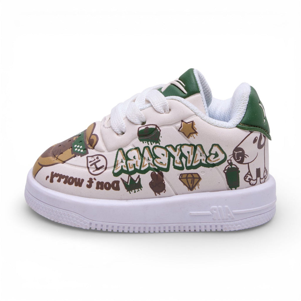 Tenis casual - BB-5415 Latte / Verde