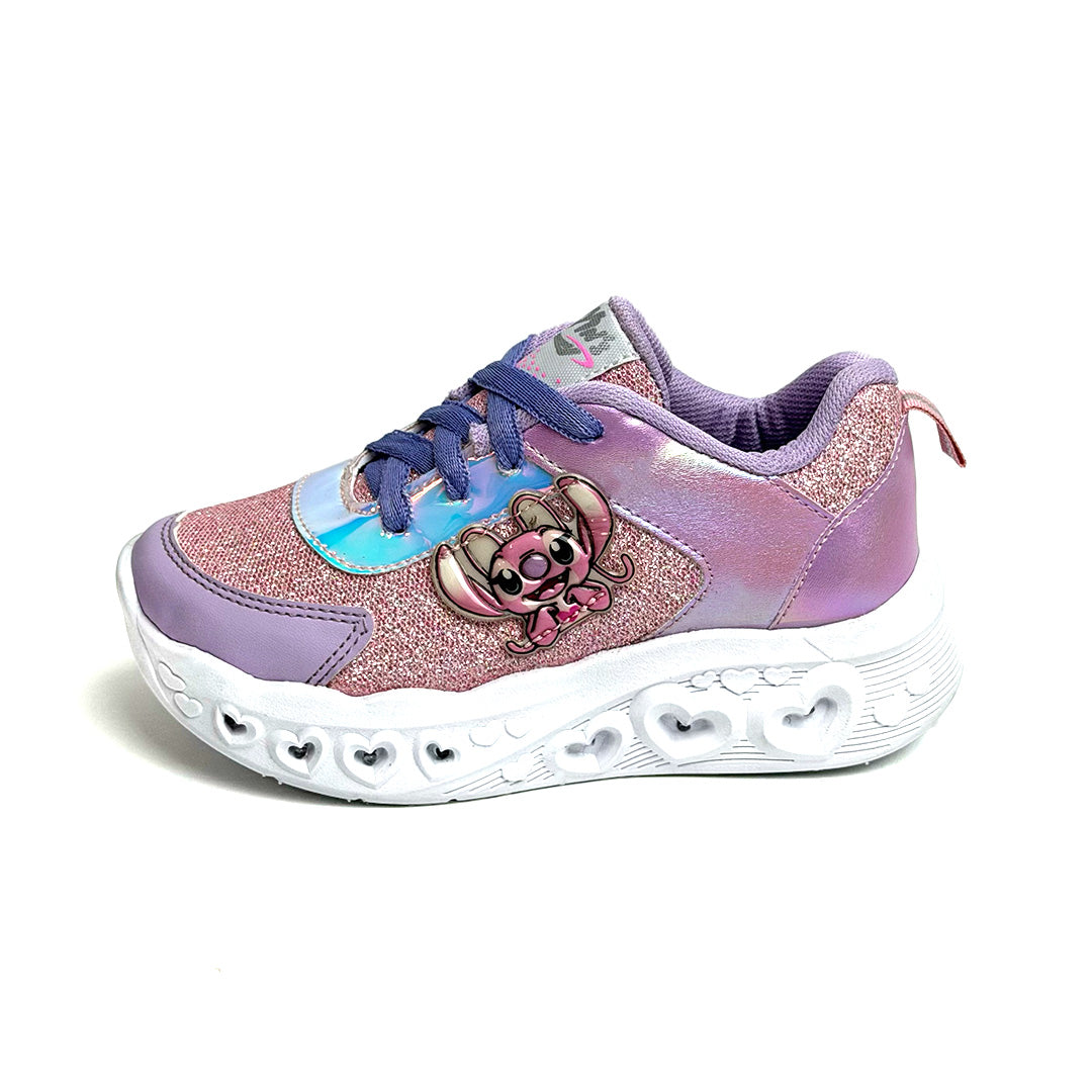 Tenis deportivo - 391-ANGEL LEDS Rosa / Lila
