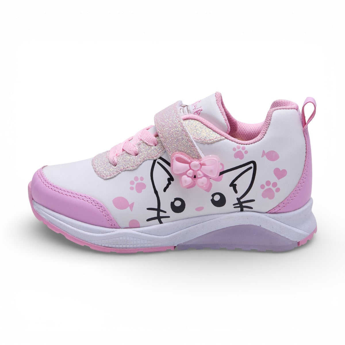 Tenis deportivo - 3386-F Blanco / Rosa
