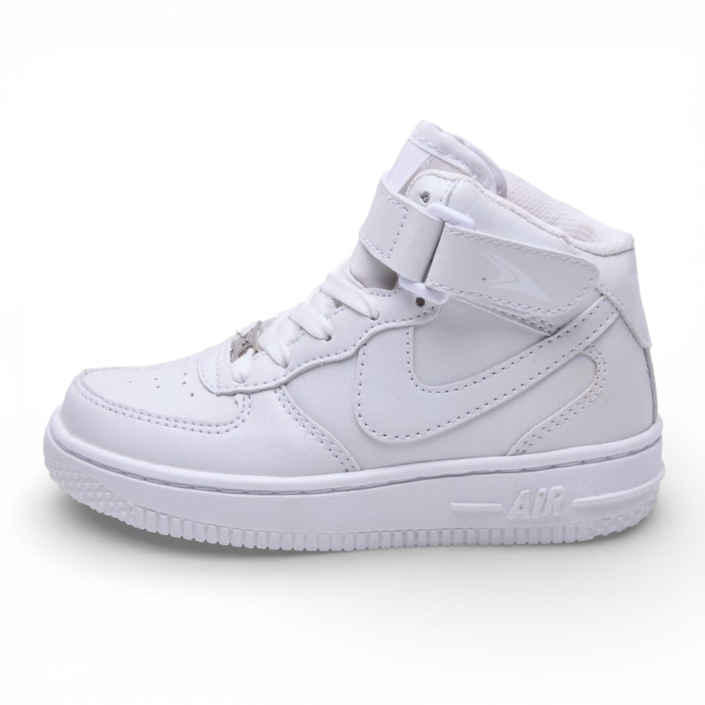 Tenis casual de bota - MID-7 Blanco