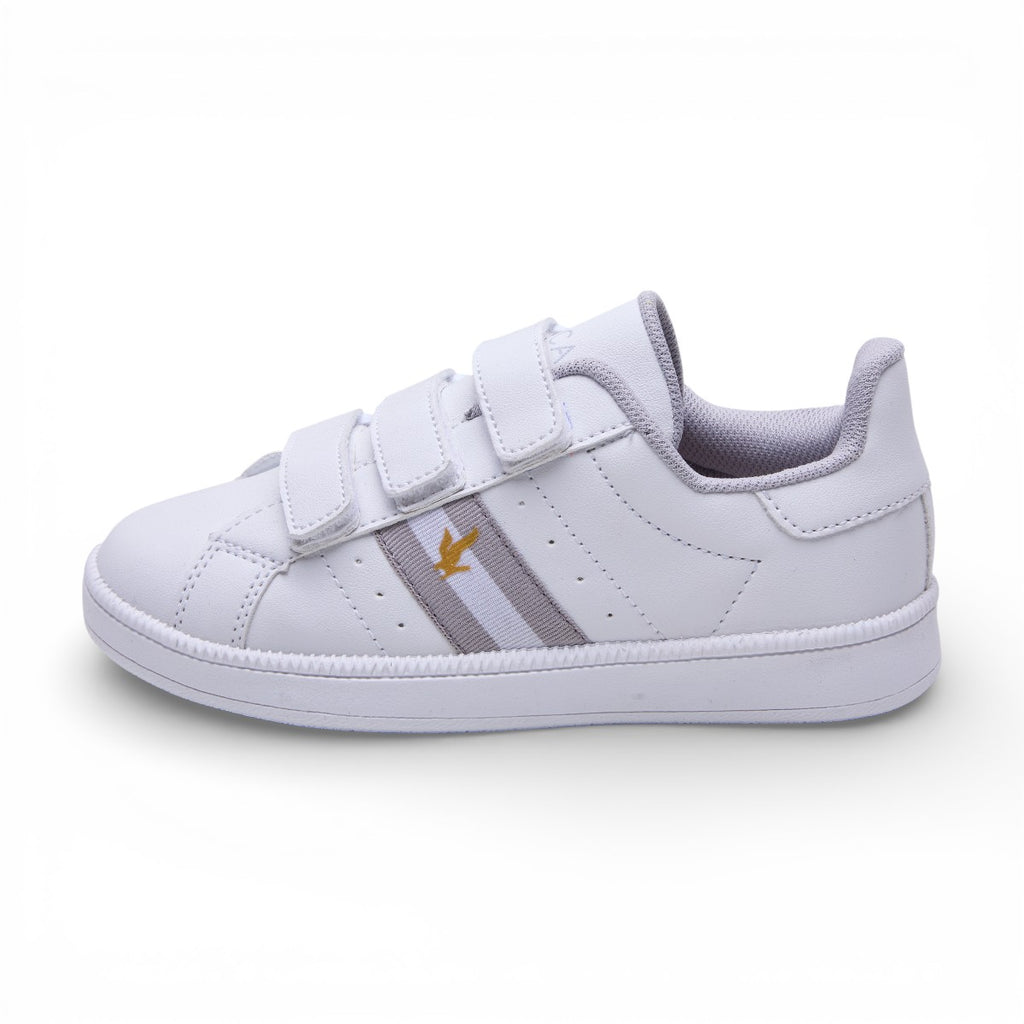 Tenis casual - 7156L Blanco / Gris