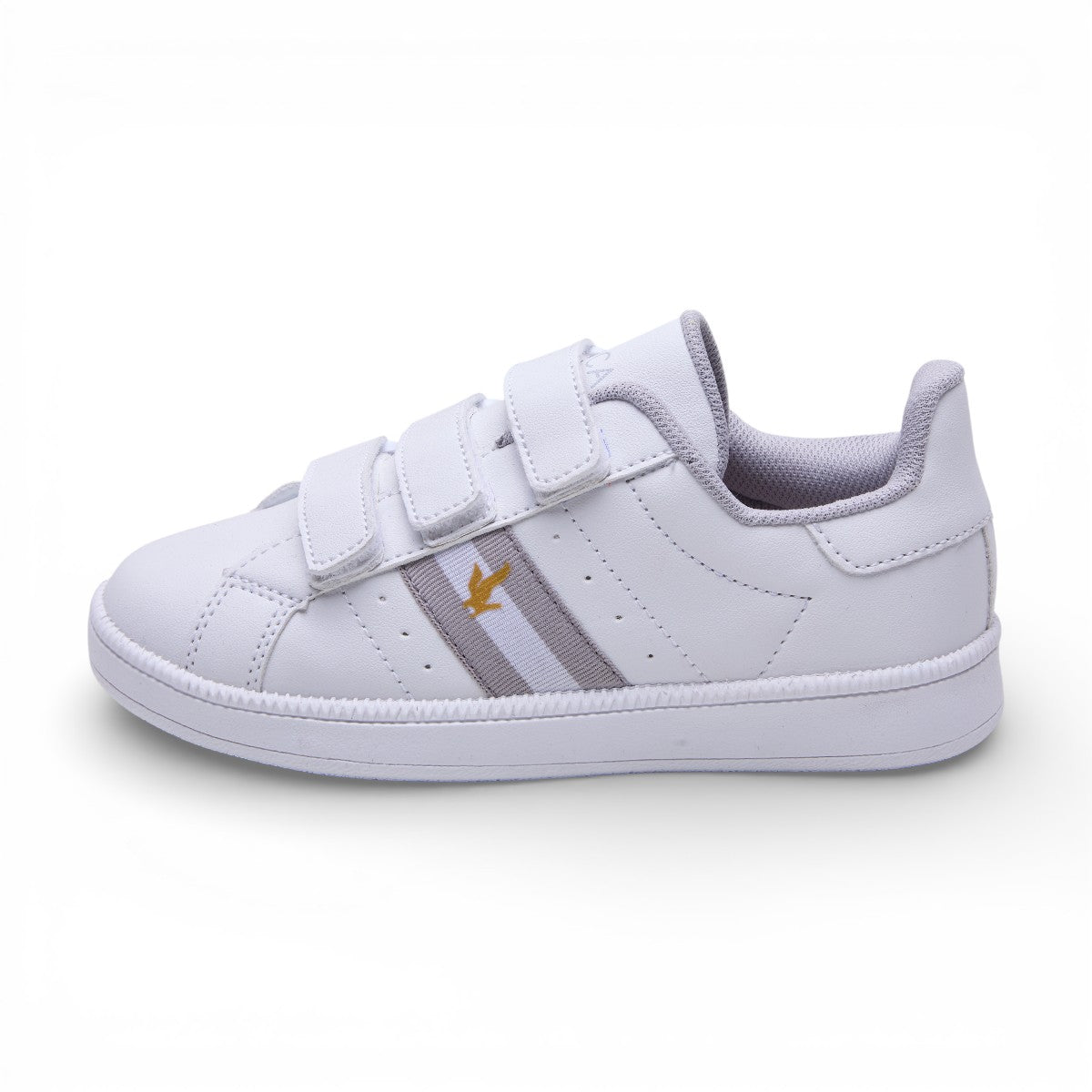 Tenis casual - 7156L Blanco / Gris