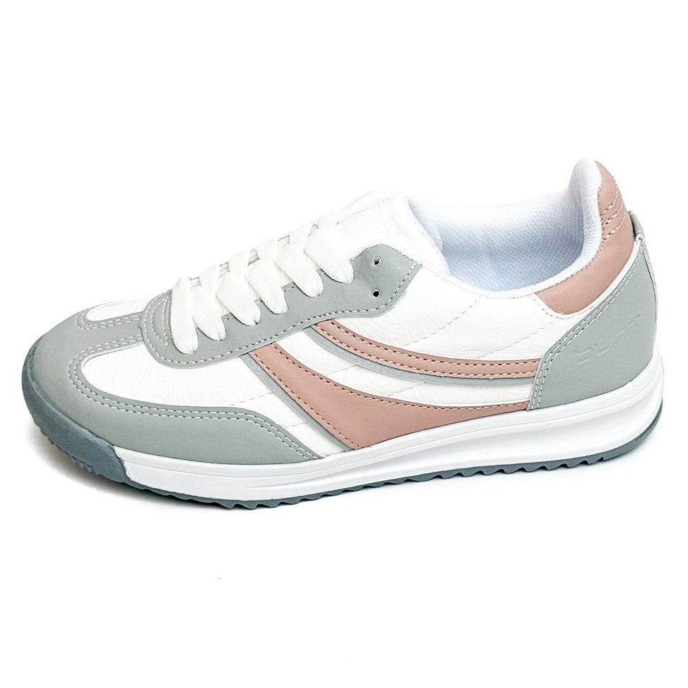 Tenis deportivo Bunt - 1191 Cemento / Blanco / Maquillaje