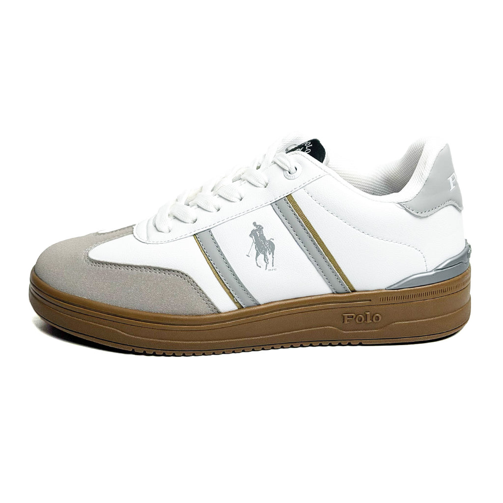 Tenis casual Polo - 4562 Blanco / Gris