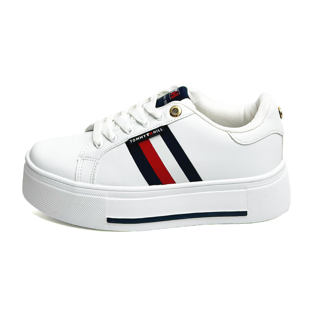 Tenis casual Tommy - 6482 Blanco