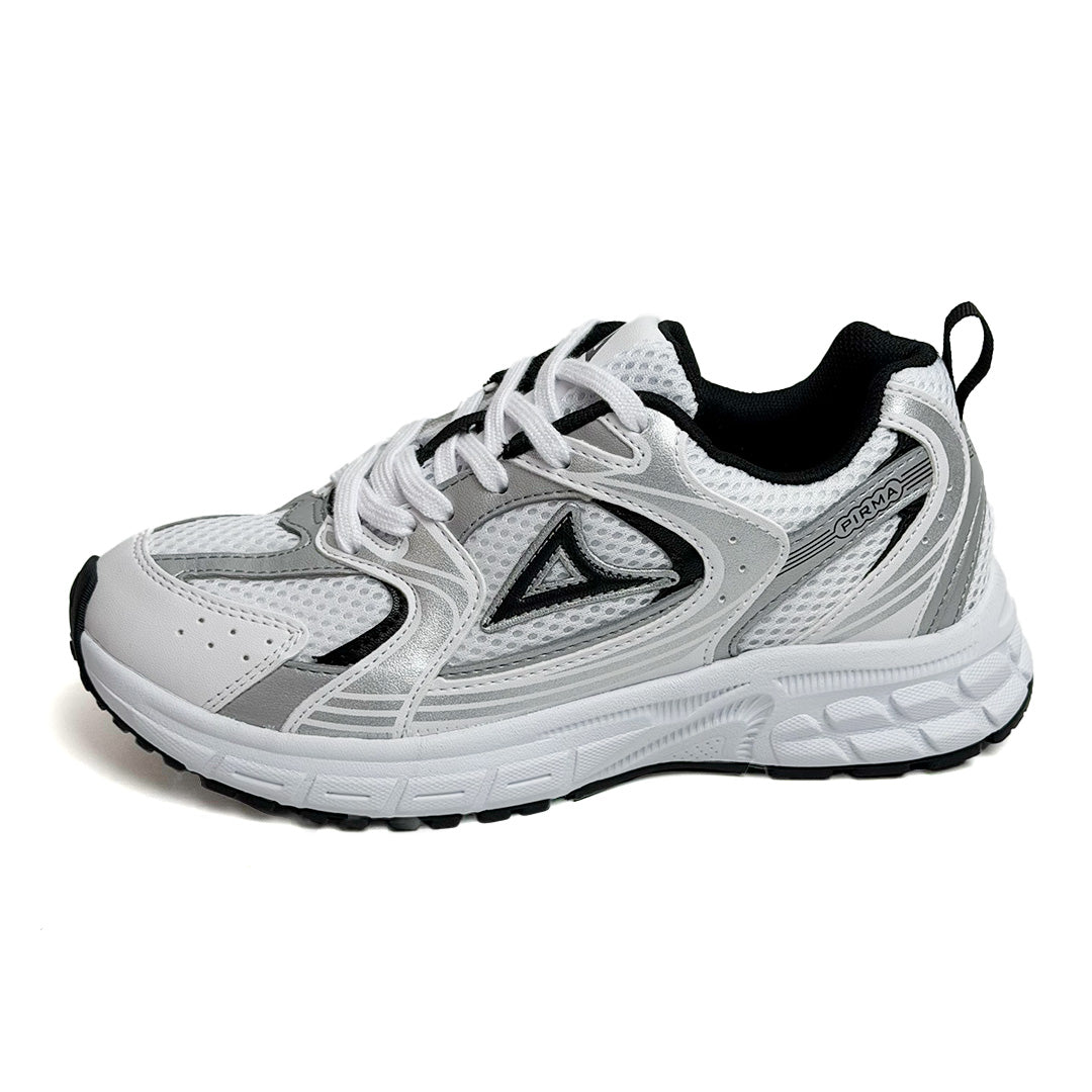 Tenis deportivo Pirma - 5082 Blanco / Negro