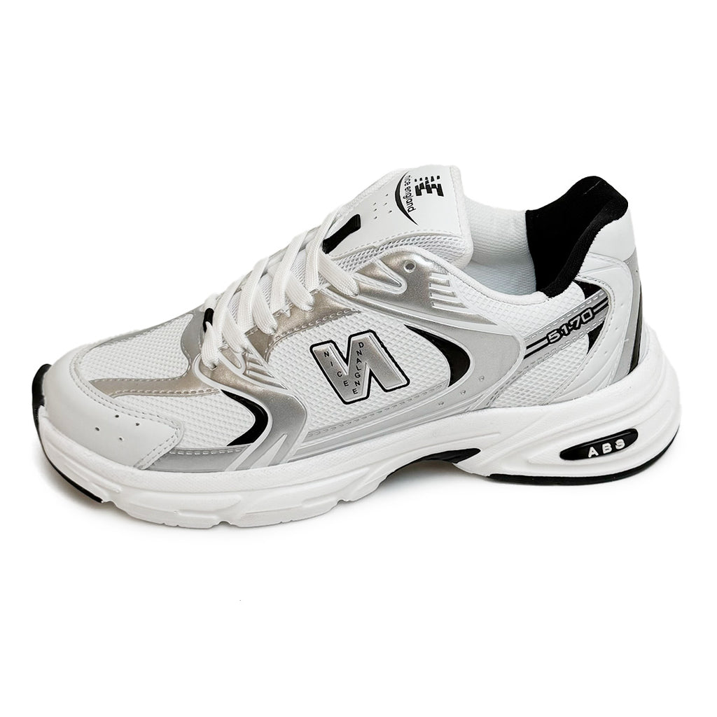 Tenis deportivo - 5170-6 Blanco / Negro
