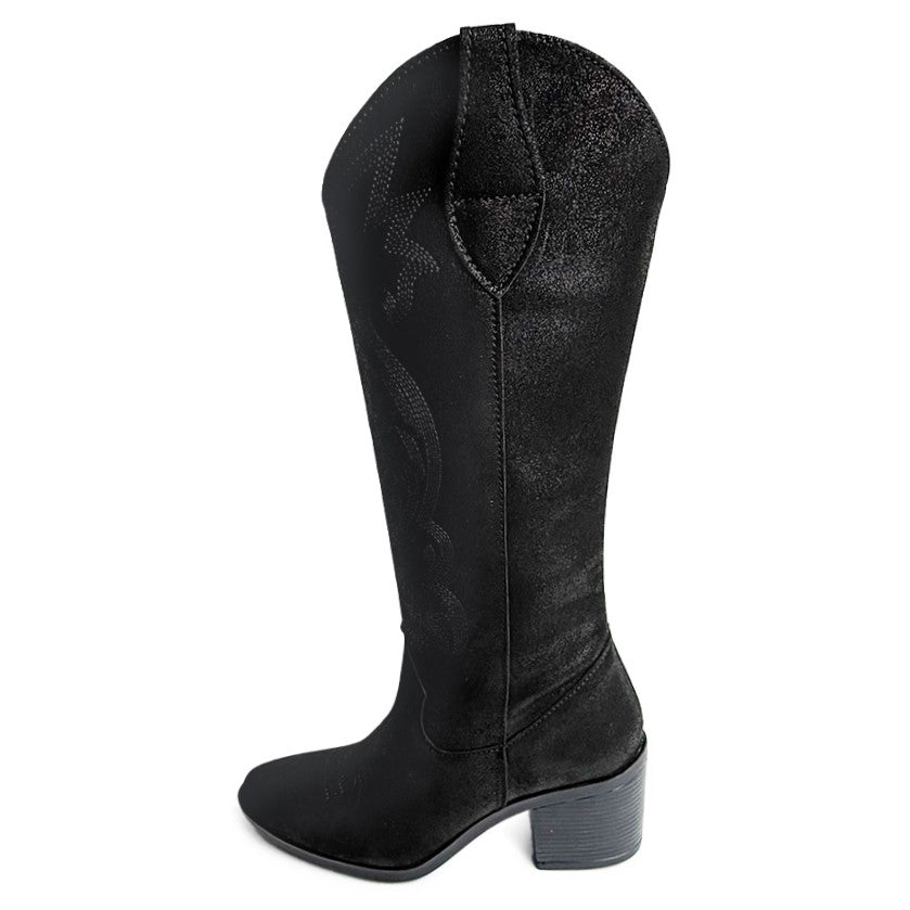 Bota alta - 9855 Negro