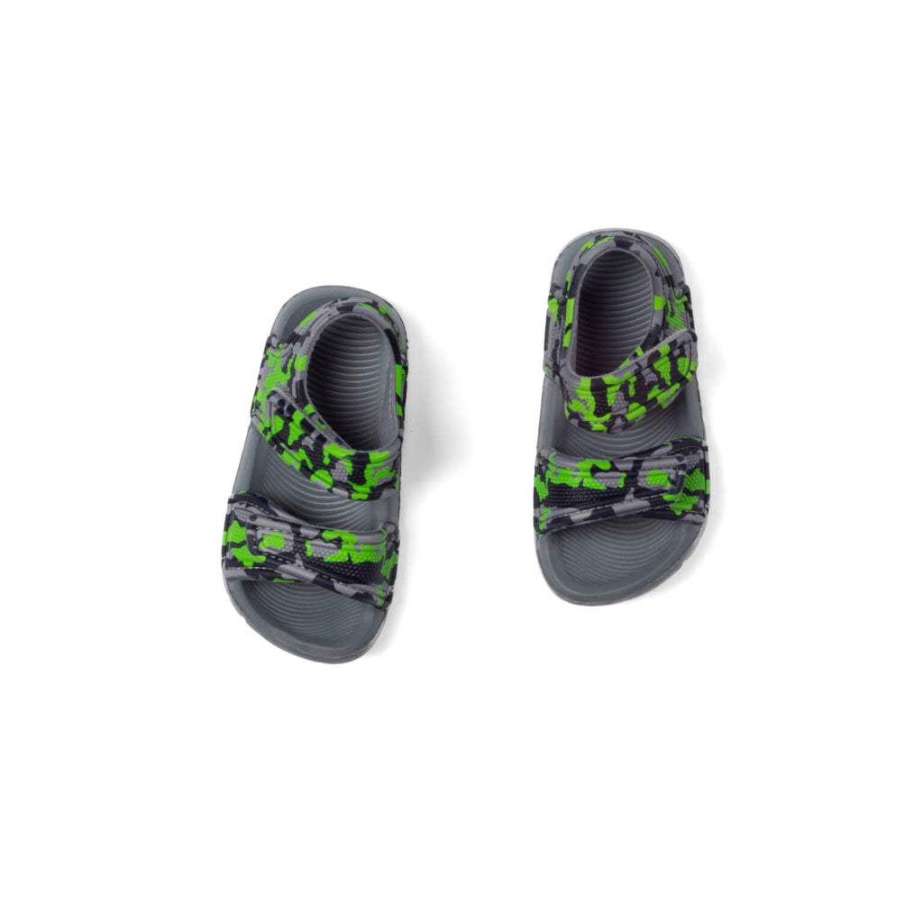 Sandalia D-633 Verde / Gris