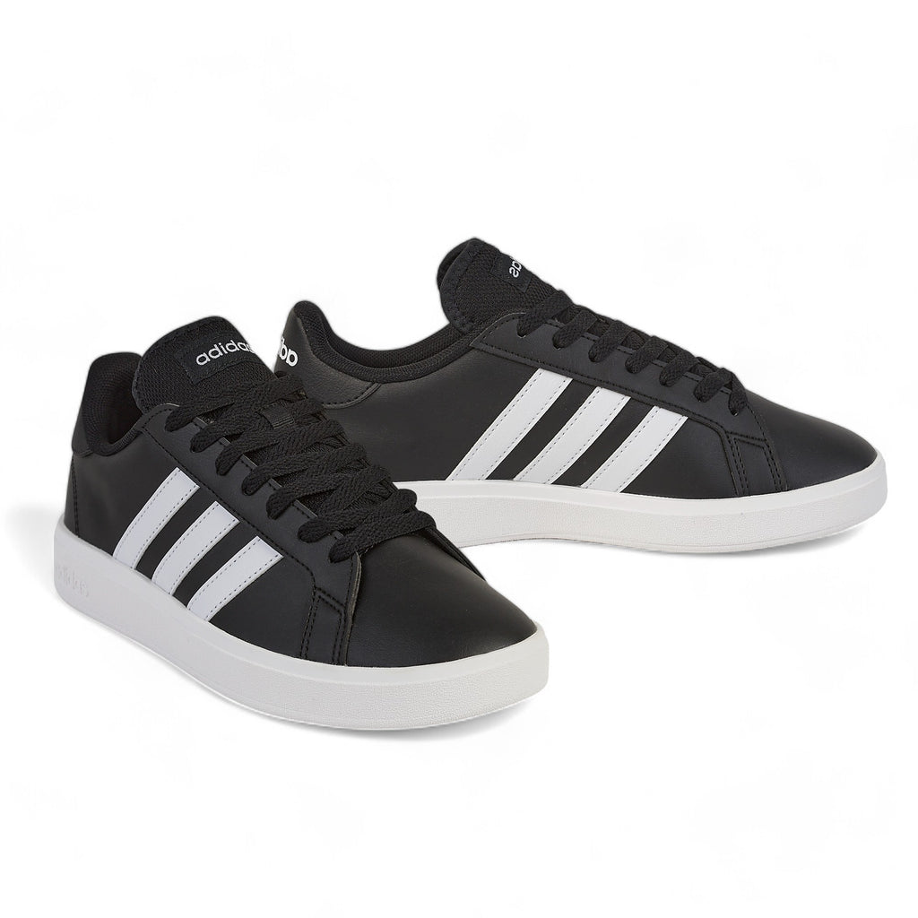 Tenis casual Adidas - EE7482 Negro / Blanco