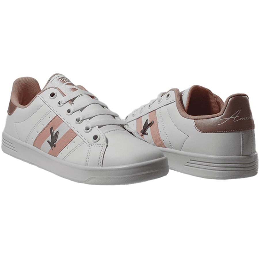 Tenis casual - 7098 Blanco / Rosa