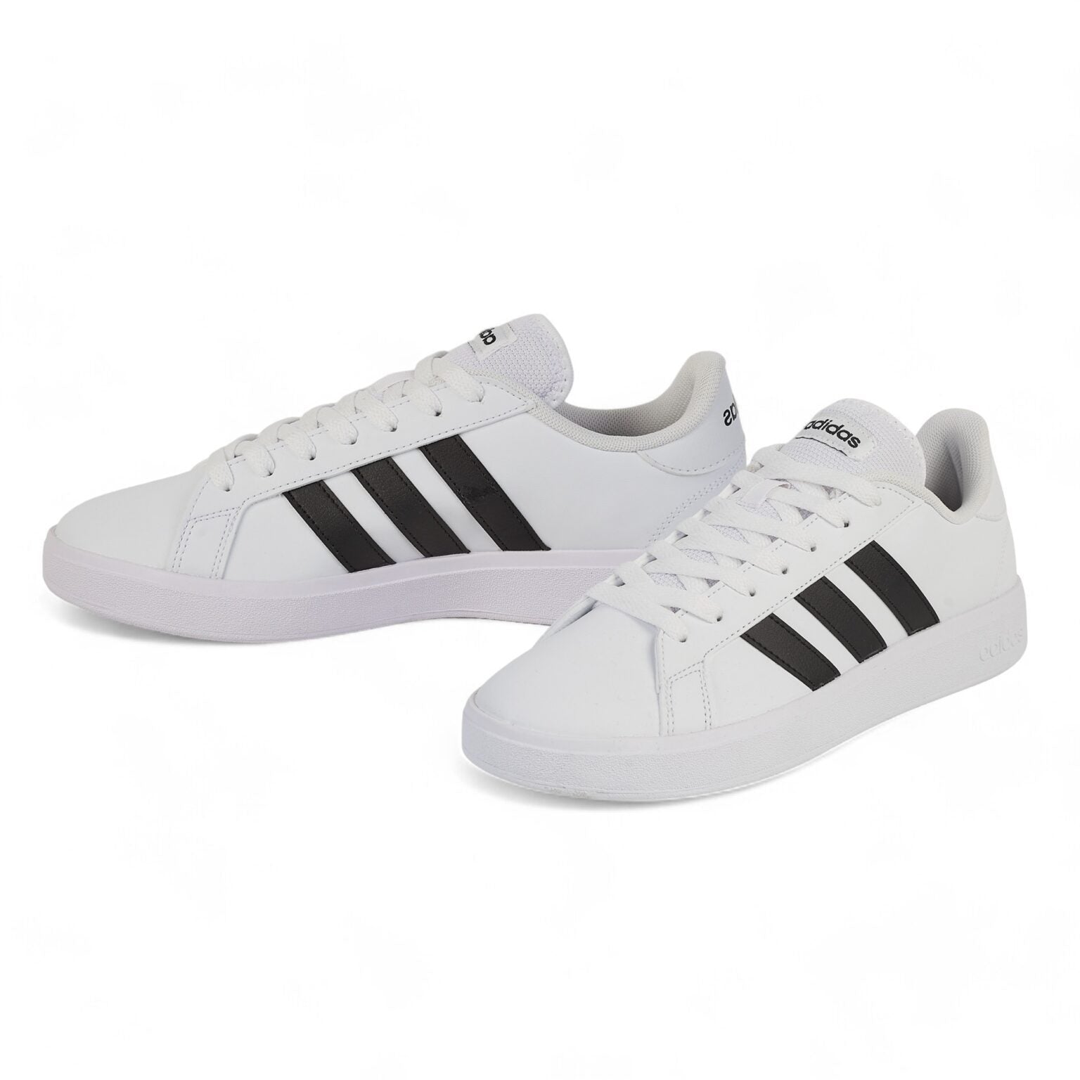 Tenis casual Adidas - EE7904 Blanco / Negro