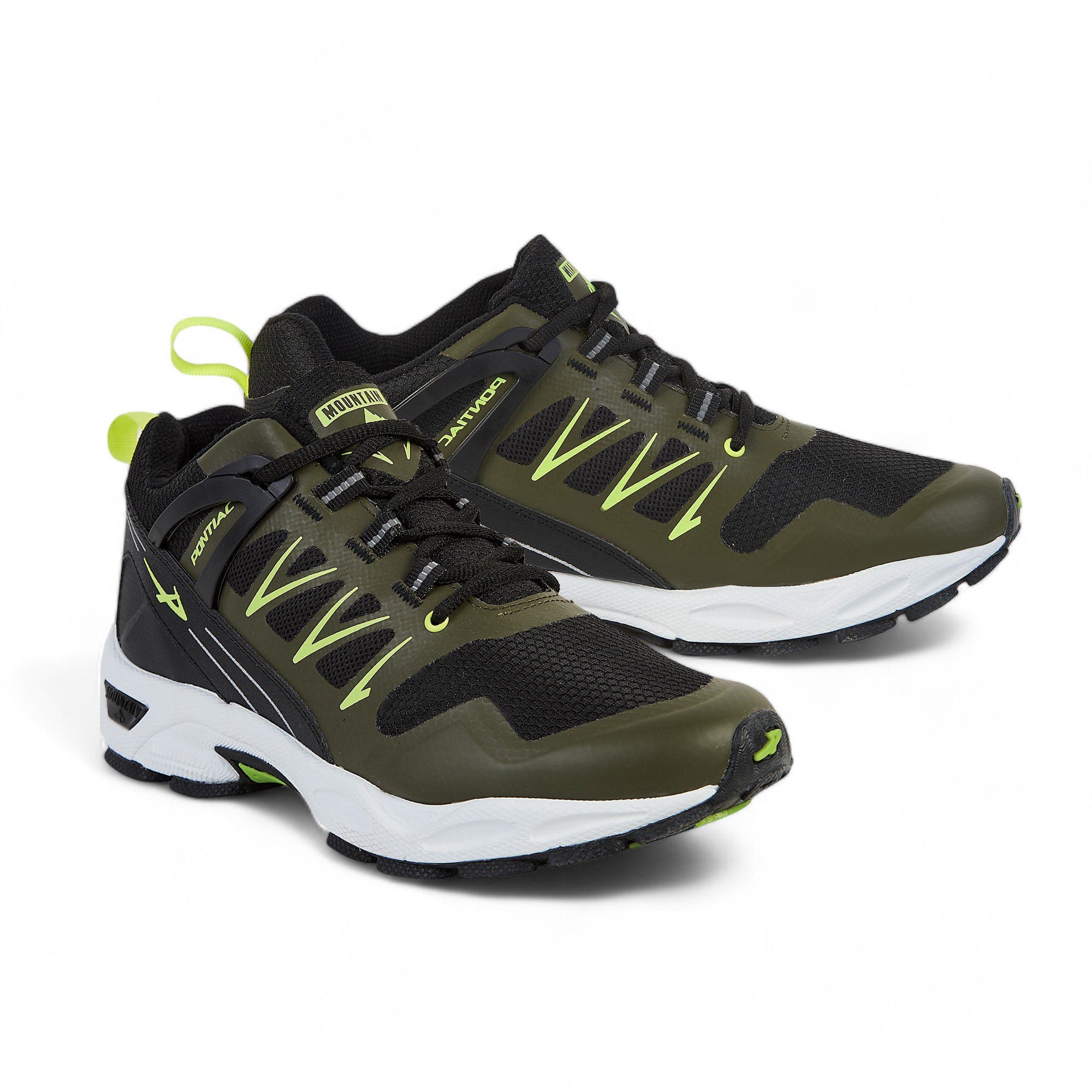 Tenis deportivo - 727 Negro / Verde / Neón