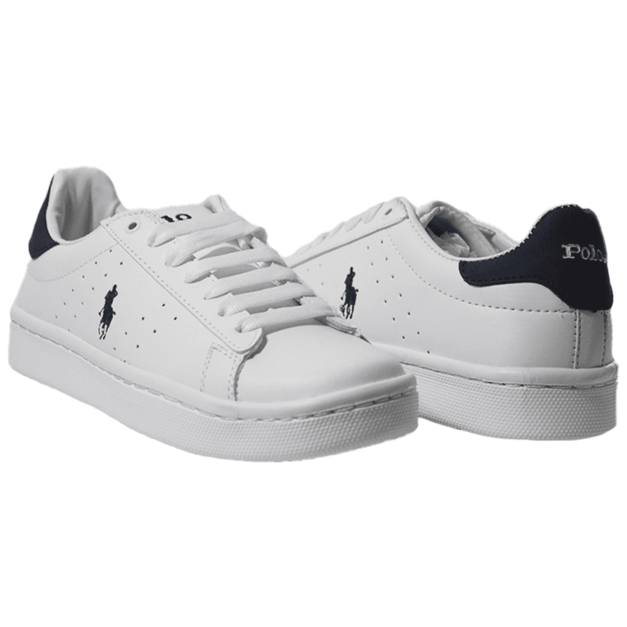 Tenis casual Polo - 313 Blanco / Marino