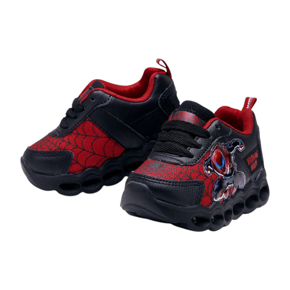 Tenis deportivo - 4221-SPHIDER Negro / Rojo