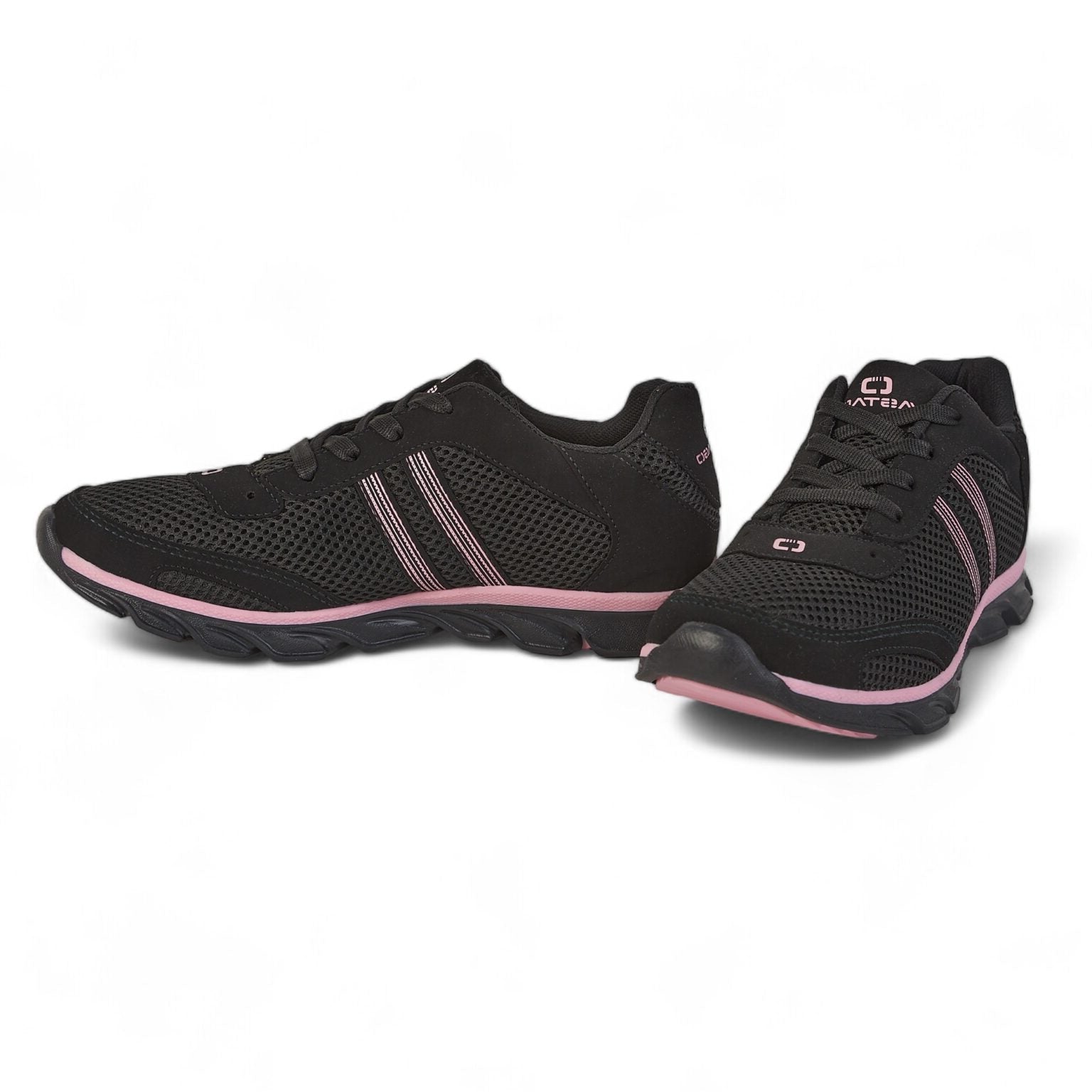 Tenis deportivo - 16 Negro / Rosa