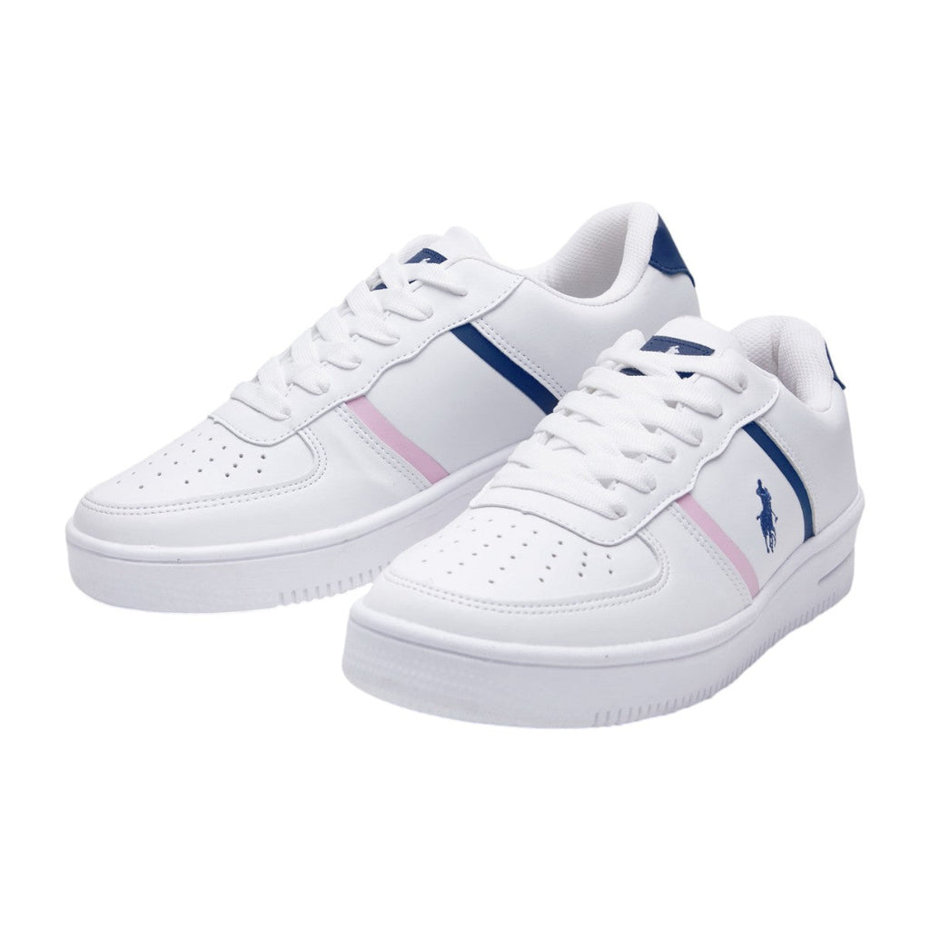 Tenis casual Polo - 222 Blanco / Marino / Rosa