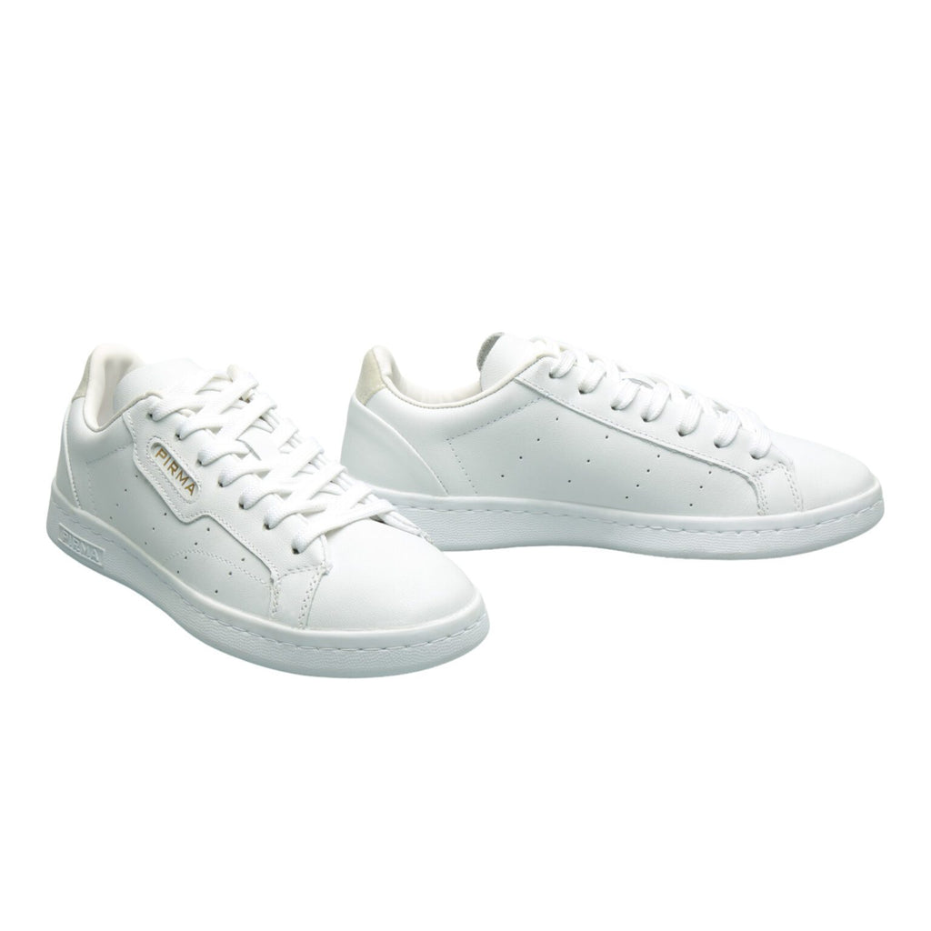 Tenis casual Pirma - 5042 Blanco / Oro