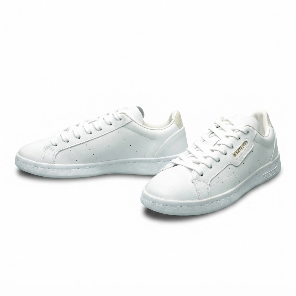 Tenis casual Pirma - 5042 Blanco / Oro