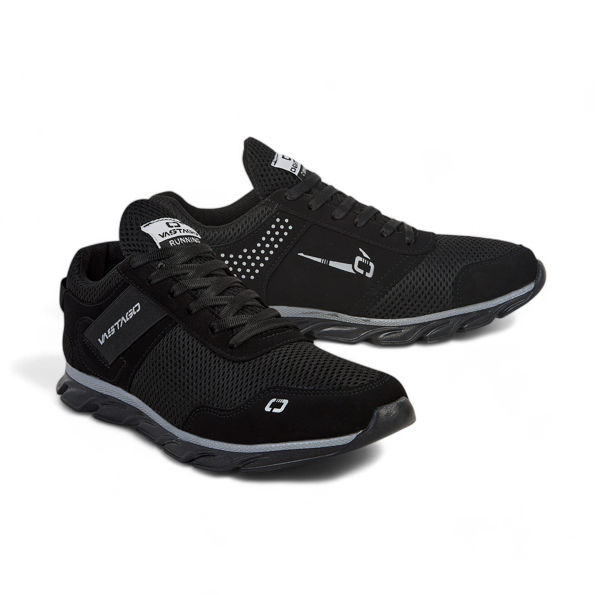 Tenis deportivo - 21 Negro / Plata