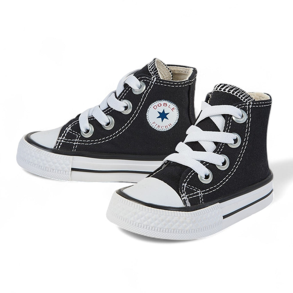 Tenis casual de bota - 688-bota Negro
