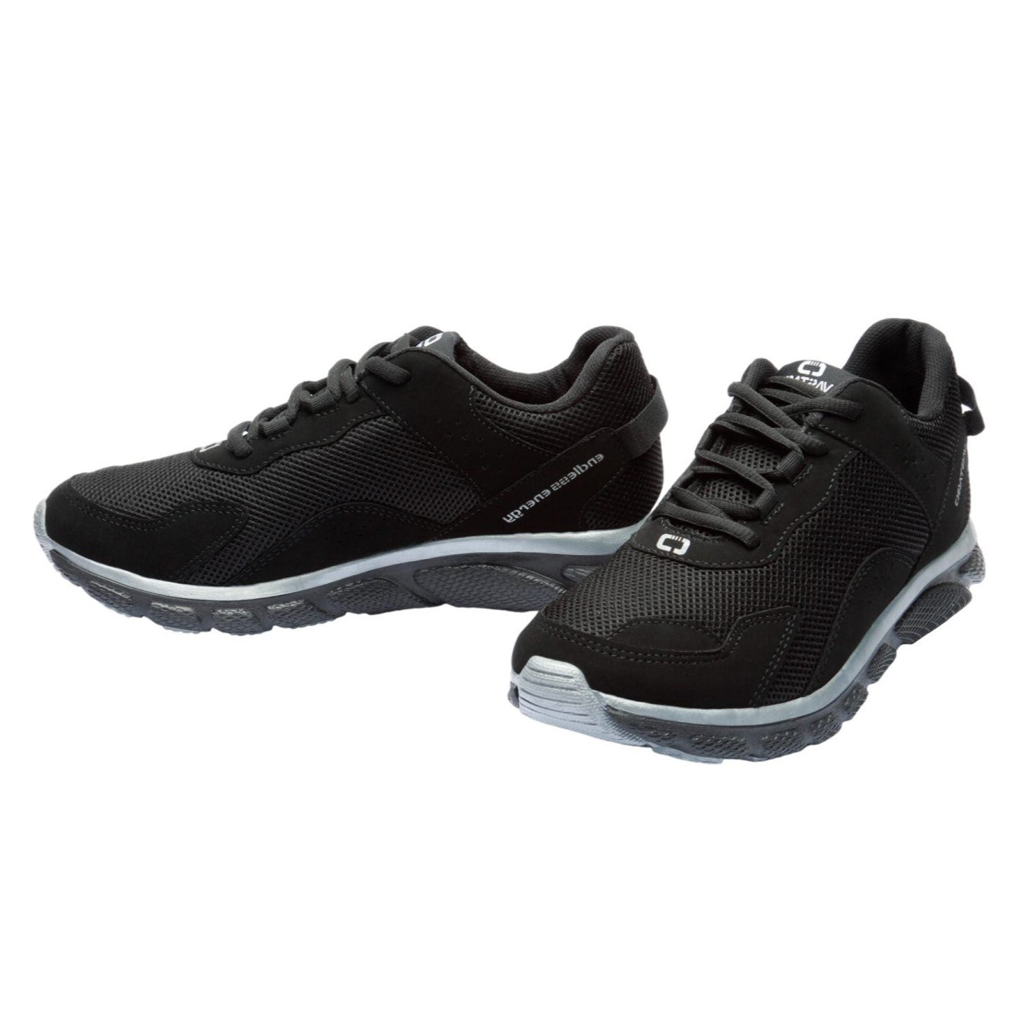 Tenis deportivo - 425 Negro / Plata