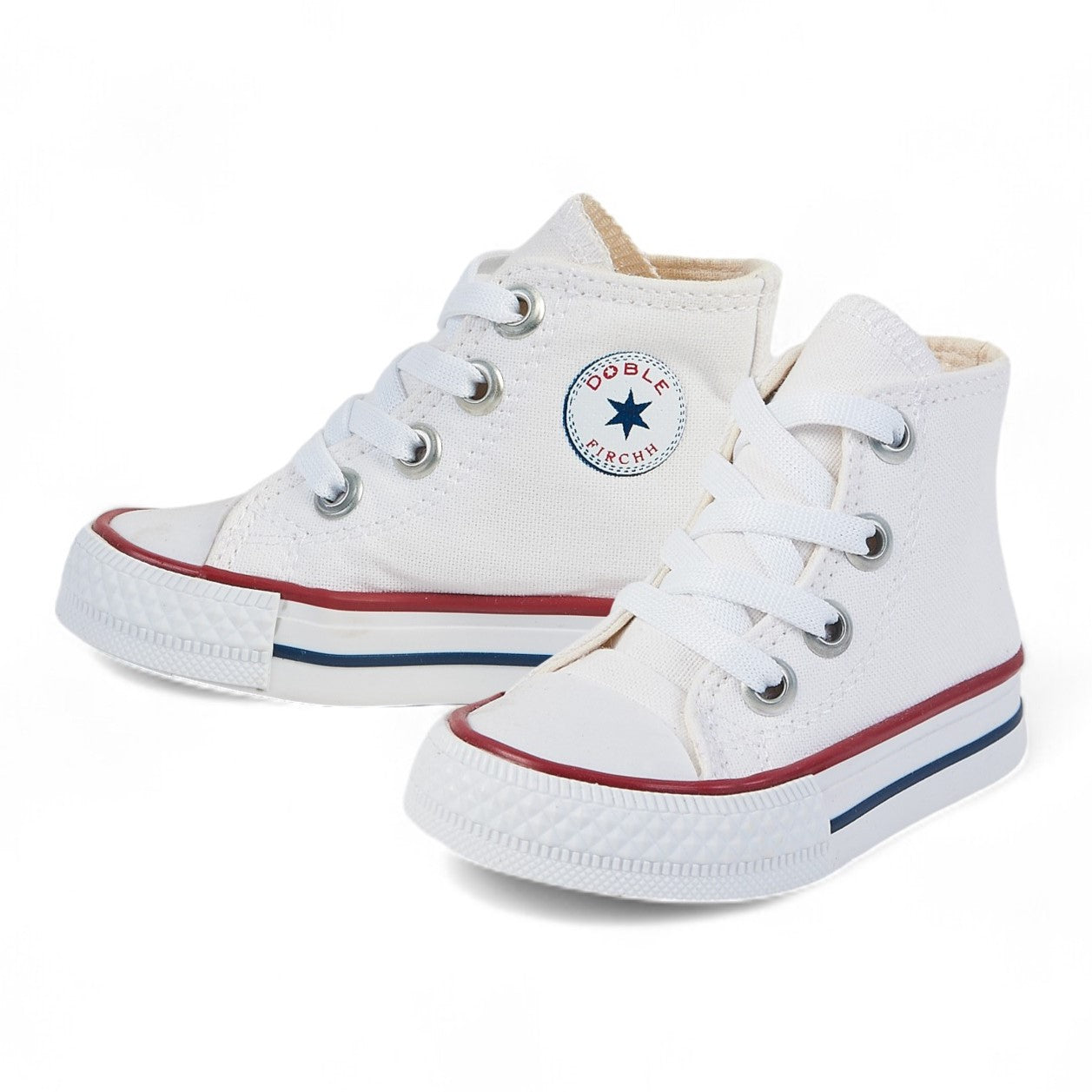 Tenis casual de bota - 688-bota Blanco