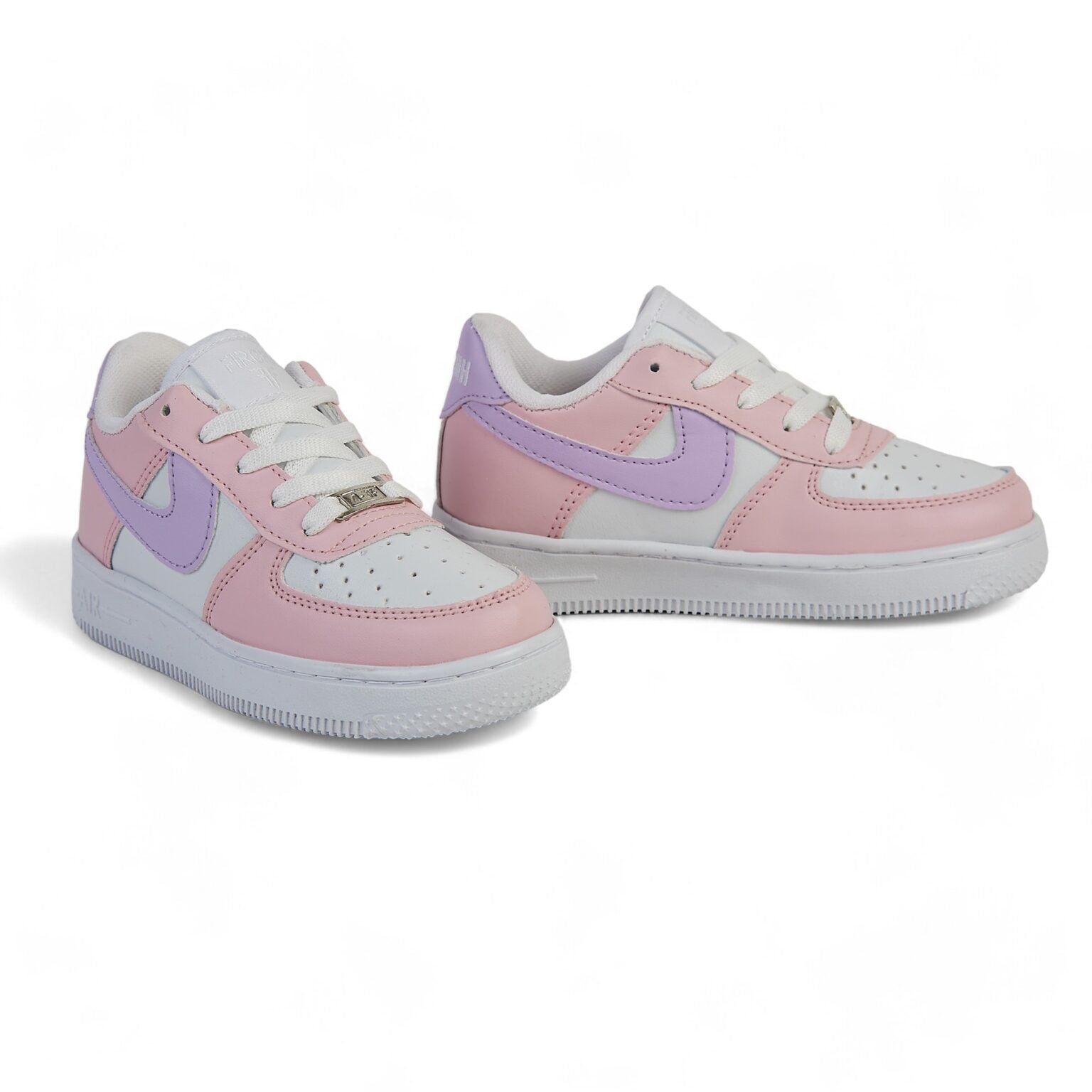 Tenis casual - 4300 Blanco / Lila / Rosa